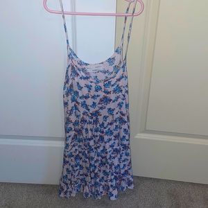 Pink/Blue flowered dress